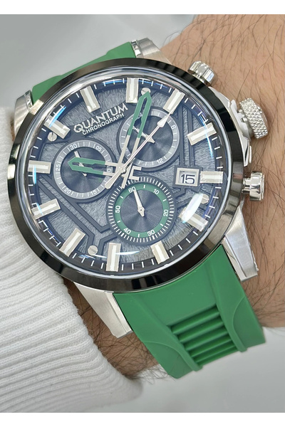 Quantum Qunatum Orijinal 2 Yıl Garantili Su Geçirmez Çelik Kordon Fonksiyonlu Erkek Kol Saati