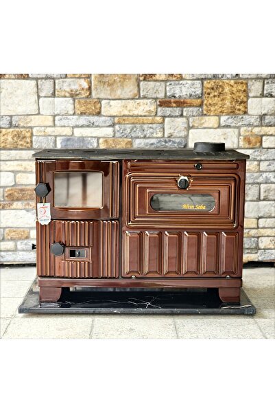 temiz iş Majolik Şömine Tuğlalı Geniş Fırınlı Kuzine