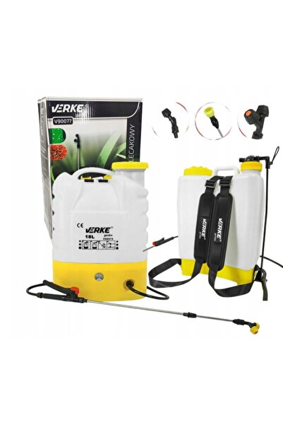 VERKE Vermorel, pulverizator manual de stropit cu baterie 8 Ah, debit 3,1 L/m...