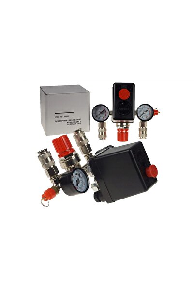 Silver Presostat compresor monofazic 220 V, 3/4", 6-8 bar,