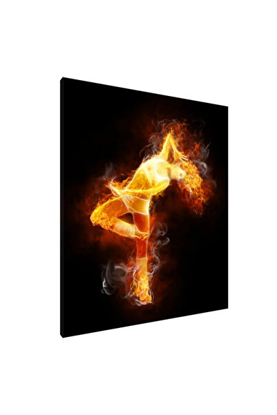 PozaTablou Pictură pe pânză: Dansul înflăcărat al pasiunii 80x100 cm