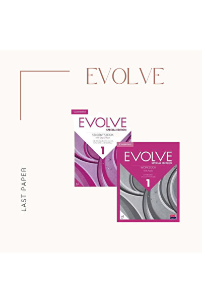 Cambridge Evolve Level 1 Students Book With Digital Pack and Workbook Special Edition