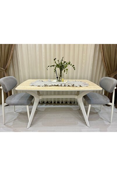 MODENSA 80X140 Mutfak Masa Salon Masası Viktoria Model (Sadece Masa)