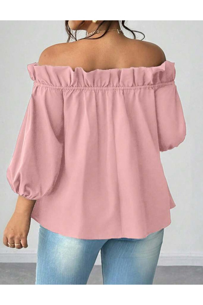 Sheya Shein Curve+ shirt, pink