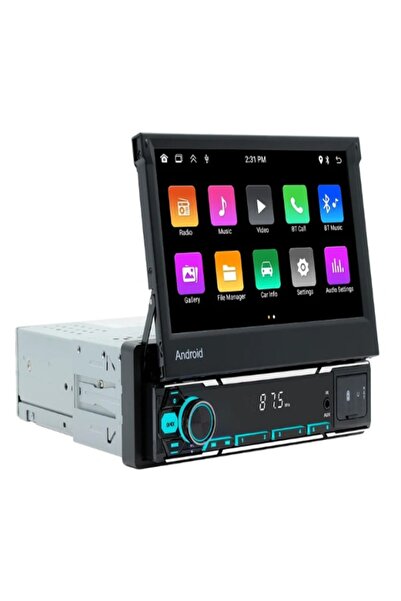 Smart 7 Inch Car Android System YouTube Wireless Carplay, Mirror-link, Bluetooth Wi-Fi FM Radio