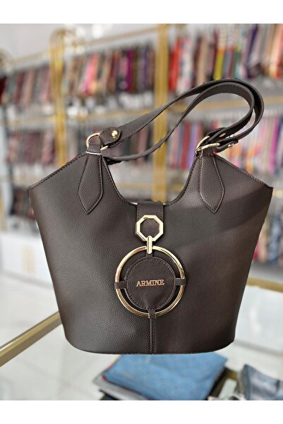Armine Τσάντα Καφέ Pia AR41703