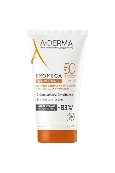 A-DERMA Exomega Control Emollient Sun Cream SPF50+ 150ml