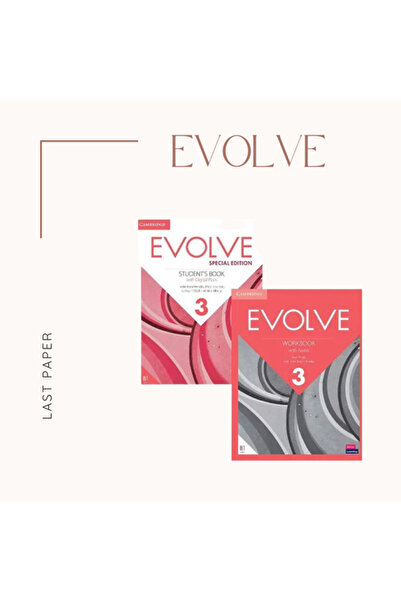 Cambridge Evolve Level 3 Students Book With Digital Pack and Workbook - Special Edition