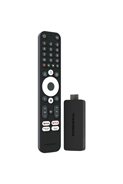THOMSON Player media Google TV Streaming Stick 145, 4K, Chromecast, HDMI, Blu...