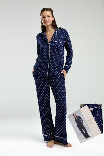 Pierre Cardin Women's modal pajama set, 50% modal 50% cotton, boxed