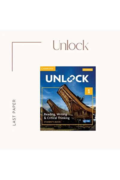 Cambridge Unlock Level 1 Reading and Writing 2E