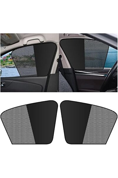 NALACAL مظلة شمسية مغناطيسية لنافذة السيارة، قطعتان من واقيات الشمس الشبكية ل...