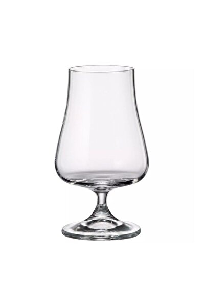 BOHEMİA CRYSTAL Set of 6 cognac glasses Crystal Bohemia Iduna 365 ml transparent