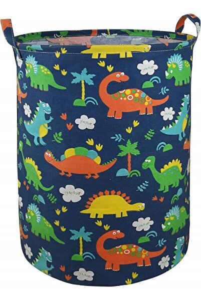 JOYZ سلة غسيل قابلة للطي للأطفال سعة 63 لترًا مع مقابض - مقاومة للماء (أزرق، ...