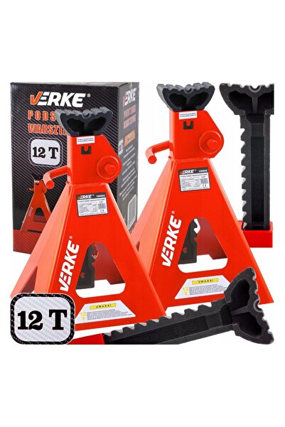 VERKE Set 2 capre sustinere 12 tone, 495 - 770 mm,