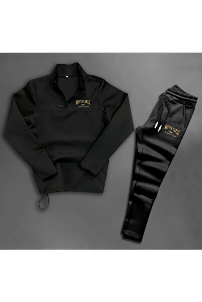 NOFLEN طقم بدلة رياضية مونت كارلو سكوبا بسحاب وجيوب