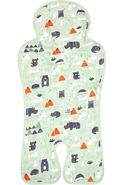 KASTWAVE وسادة جل تبريد لمقعد السيارة وعربة الأطفال (أخضر، غابة)