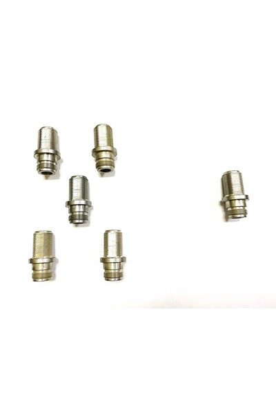 China 5 Pieces + 1 Free SMA Male Bulkhead RF Coaxial Connector Adapter