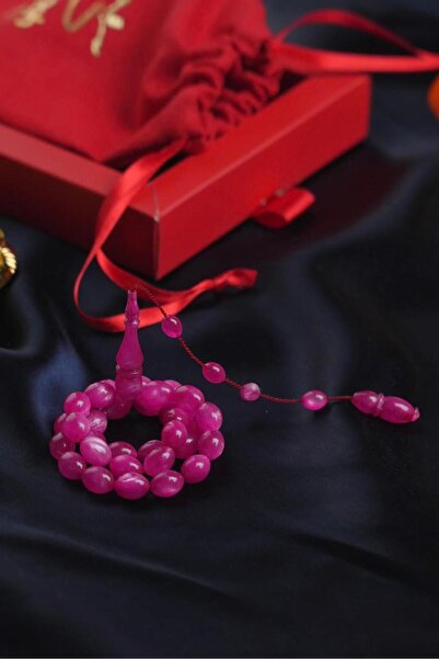 dergah tesbih Master Muhammet Tacir Systematic Design Beyzi Model Fire-I Crimped Amber Prayer Beads