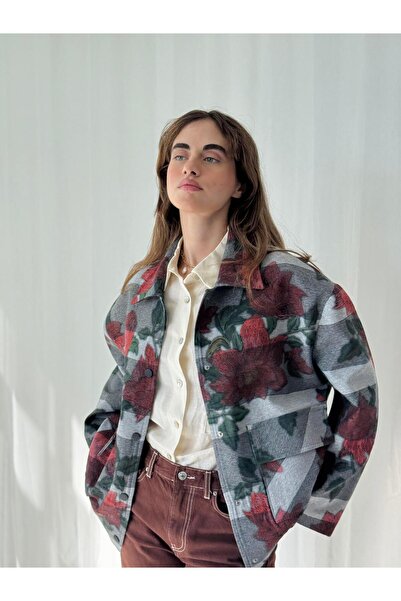 Retrobird Design Brooklyn Bomber Jacket Women's Smoked