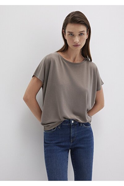 Mavi Short Sleeve T-Shirt Mushroom Brown