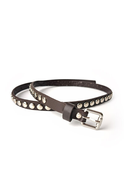 Ecrou Daire Trok Detailed Belt Bitter Brown