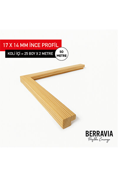 BERRAVIA Ahşap Çerçeve Profil Çıtası