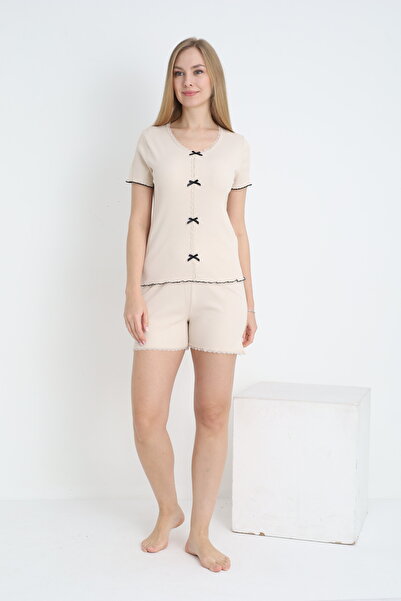 Cotpark Women's 100% Cotton Stretch Fabric Pajama Set 17368