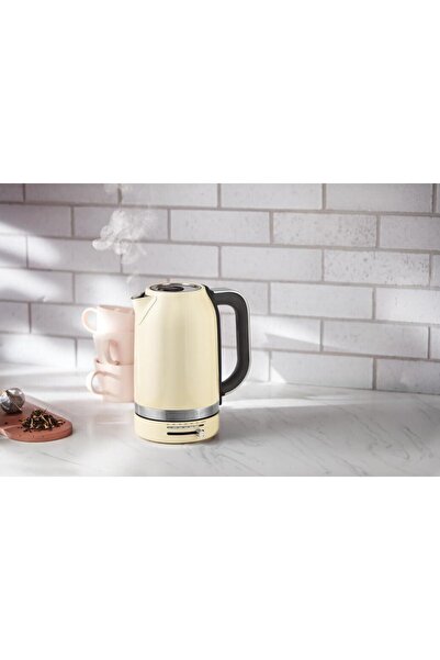 Kitchenaid 1.7 L Temperature Adjustable Kettle Kek1701 Almond Cream-Eac