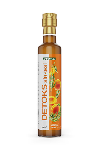 Aksu Vital Detoks Sirkesi 500 ml - Katkısız, Doğal Fermantasyon (Detox)