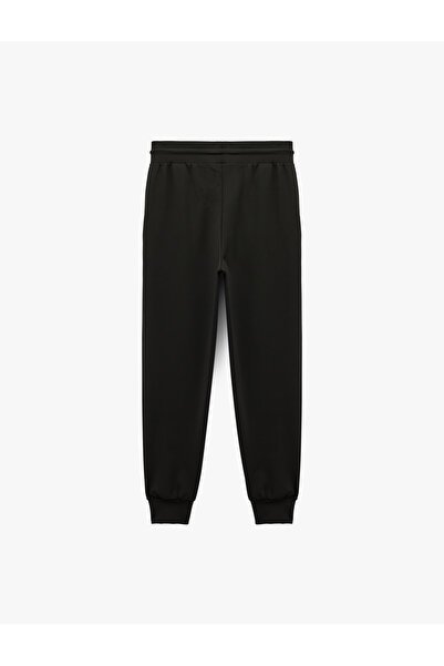 Koton High Waist Lace-Up Comfortable Fit Pocketed Sports Jogger Sweatpants