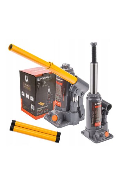 Powermat Cric hidraulic, capacitate 3 tone, 298 mm - 158 mm,