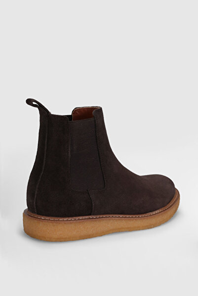 Lufian Justin Men's Leather Sneaker Shoes Brown