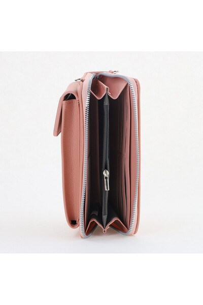 David Jones Women's phone purse with wallet made of eco-leather Red BS7070CM2404925