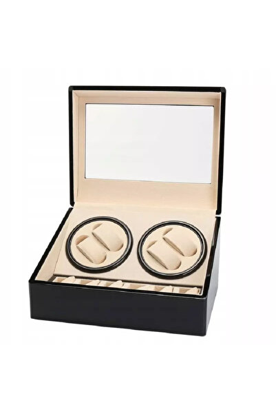 Gonga Cutie Rotativa Pentru Ceasuri, 10 compartimente, 4 rotative si 6 fixe, ...