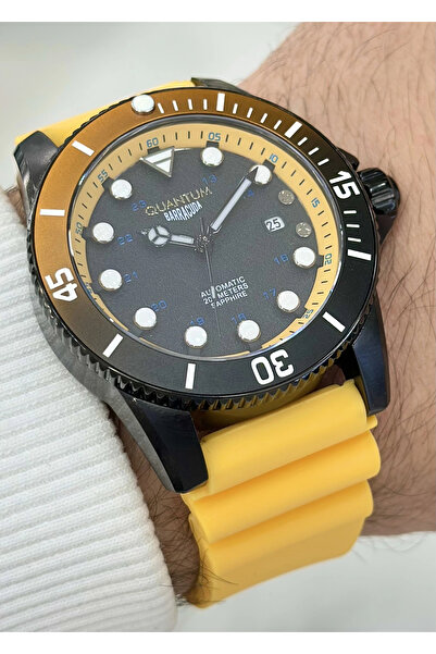 Quantum Qunatum Orijinal 2 Yıl Garantili Otomatik Su Geçirmez Çelik Kordon Er...