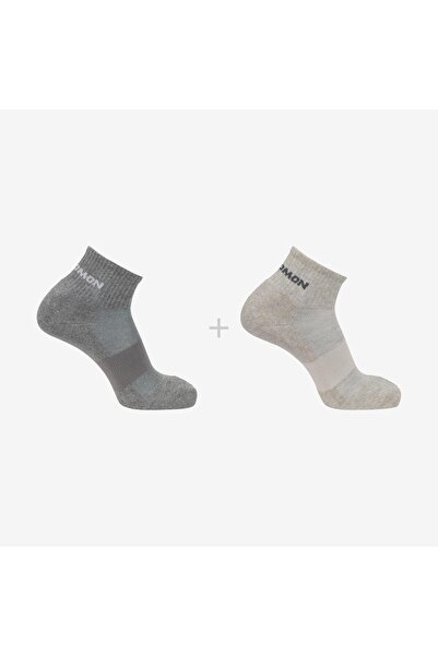 Salomon Мъжки сиви къси чорапи Evasion, 2 чифта LC1983400