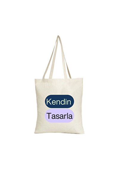 Hediye Vakti Kendin Tasarla – Kişiye Özel Baskılı Keten Bez Çanta