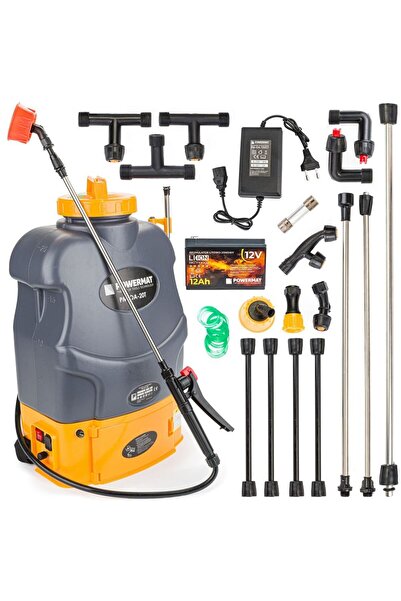 Powermat Pulverizator, vermorel cu baterie acumulator capacitate 20 litri,