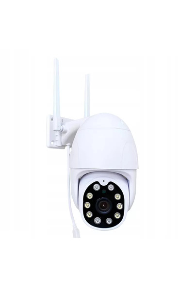 Gonga Outdoor IP surveillance camera, rotating, WiFi ZOOM 2MP 2MPx, Gonga® White