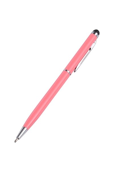 PETITE Capacitive Stylus Pen with Ballpoint Tip, Aluminum Body, Pink