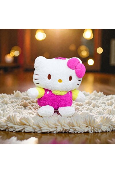 Kuzey Tacı Hello Kitty Tulumlu Peluş Oyuncak Figürü - İki Renk Seçeneği (Pemb...