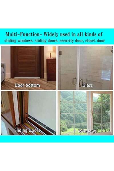 PETITE Transparent silicone sealing adhesive tape for doors and windows, 3.5x300 cm