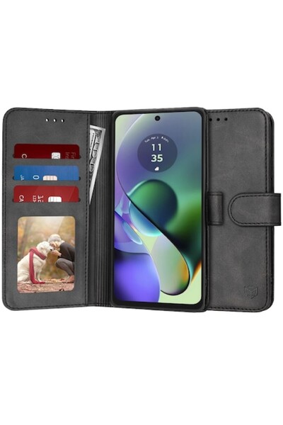 Techsuit Husă de protecție înaltă pentru Motorola Moto G54 - TUDS Armor Diary...