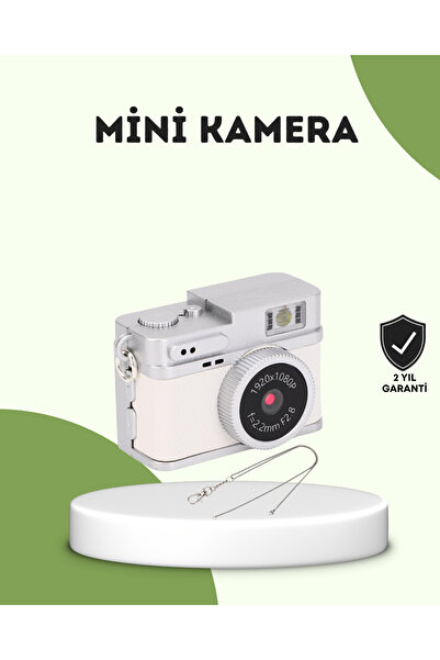 Clevora Mini HD Dijital Kamera 1080P Kordonlu Taşınabilir Retro Model