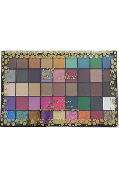 De Bela 18 لوحة ظلال العيون الاحترافية المكونة من 45 لونًا (DB-1106-01)