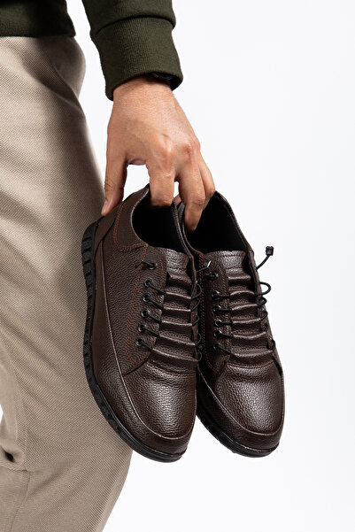 EFNANSHOES Pantofi casual pentru bărbați maro, pantofi sport garantati pentru...