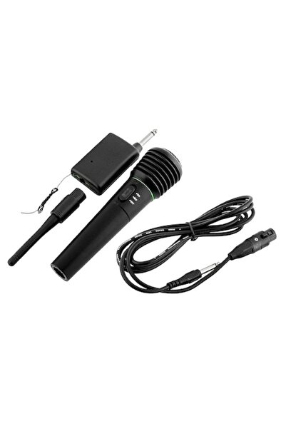 PETITE Microfon karaoke wireless cu adaptor jack de 3,5 mm și 6,3 mm