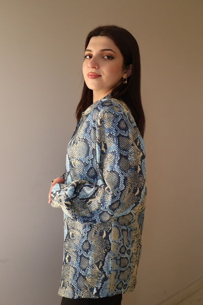 modahira desenli gömlek