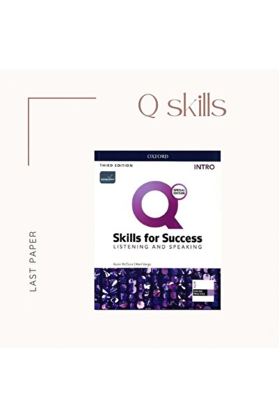 Oxford Q Skills For Success Intro Listening Speaking 3E
